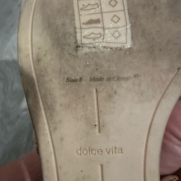 Braided Tan Corkscrew Strappy Sandals - Picture 7 of 7